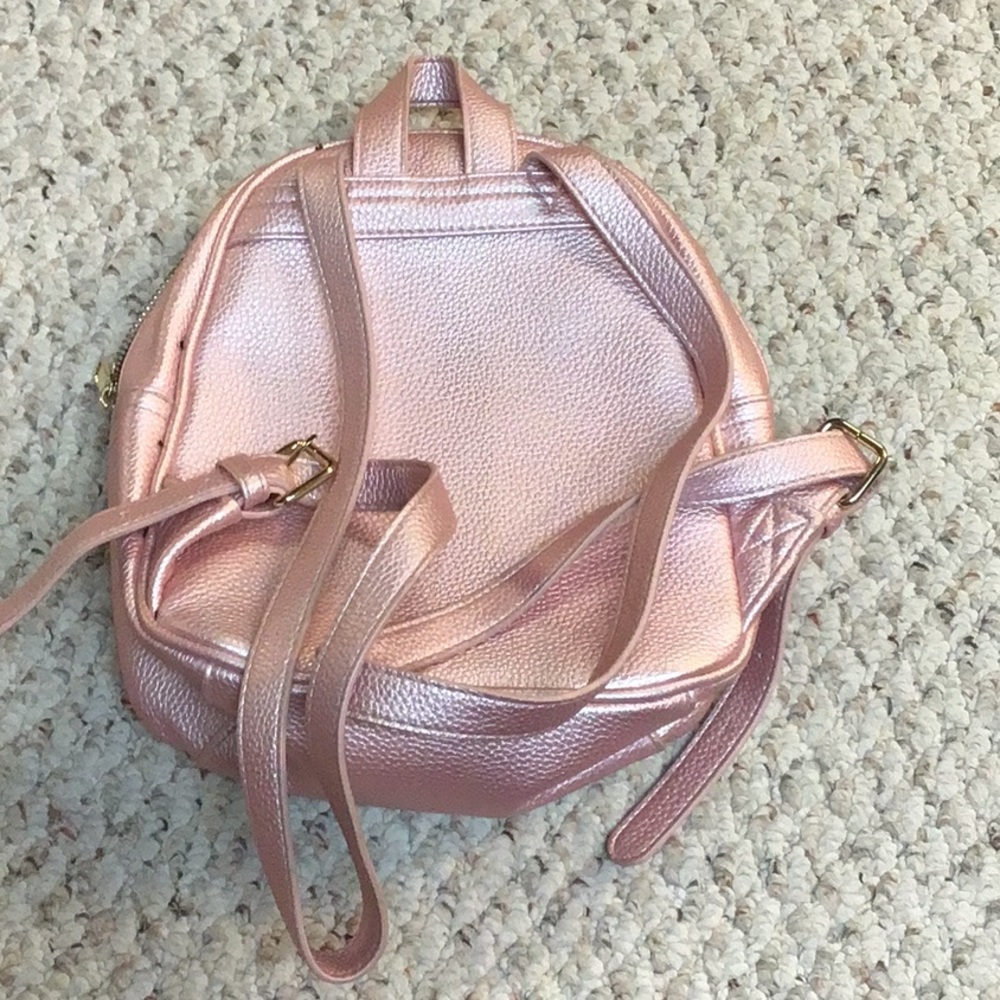 Pink mini backpack - Picture 2 of 2